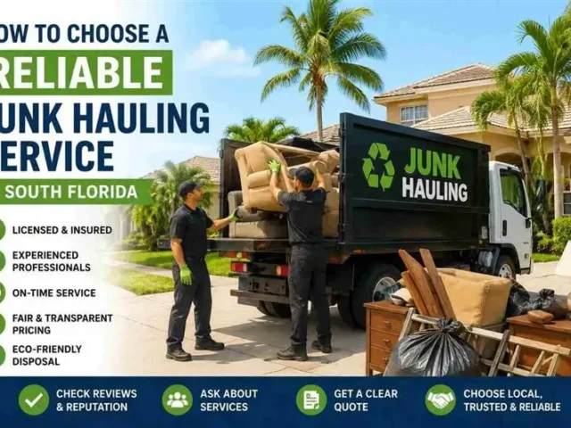 How to Choose a Reliable Junk Hauling Service in South Florida